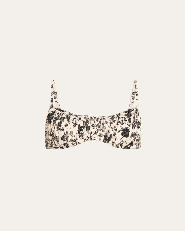 Naomi Ruched Bikini Top